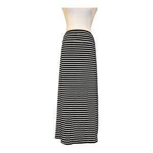 J crew factory striped maxi skirt‎